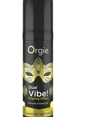 Dual Vibe Gin and Tonic Lemon Kissable Liquid Vibrator 15ml