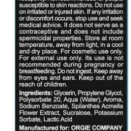 Orgasmic Drops 0.5oz Intimate Arousal Gel