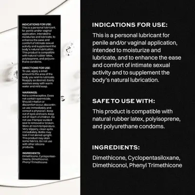 Wet Platinum Luxury Silicone Lubricant 16oz