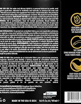 Wet Gold Hybrid Water Silicone Blend 16oz