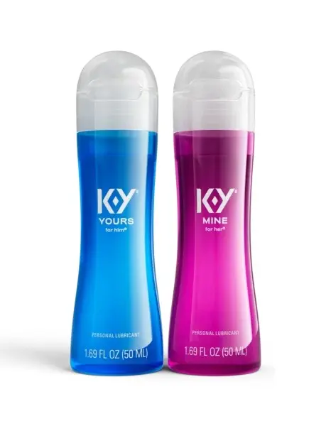Ky Yours and Mine 3oz Couples Lubricant Set