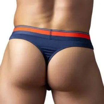 Soo Cumfy Thong Large XL Navy