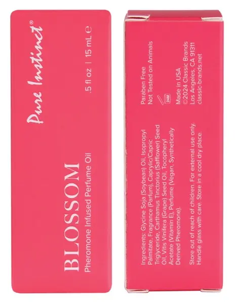 Pure Instinct Pheromone Perfume Oil With Dropper Blossom 15ml - 0.5 Fl Oz