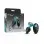 Eluxe Vibrating Clr Gem Bluombre Plug Md With Remote