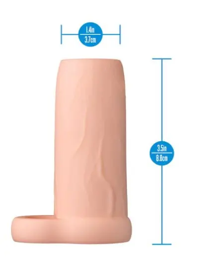Performance 3.5 Inch Enhancement Sleeve - Beige