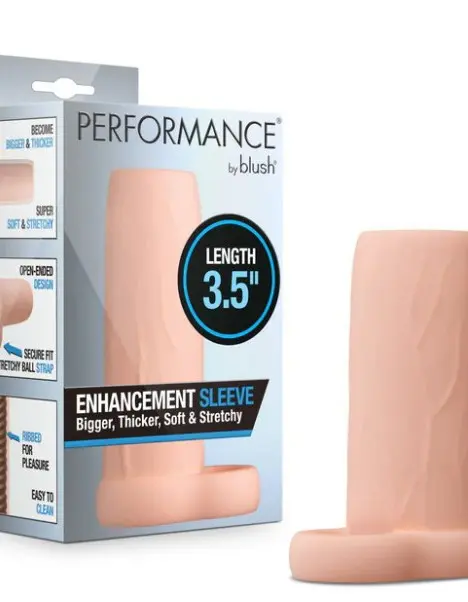 Performance 3.5 Inch Enhancement Sleeve - Beige