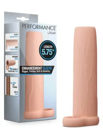 Performance 5.75 Inch Enhancement Sleeve - Beige