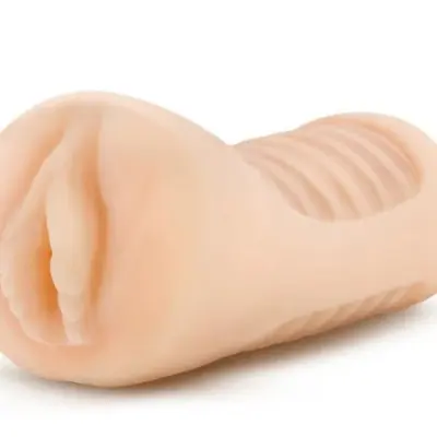 Enlust Georgia Male Masturbator With Bullet Vibrator - Beige