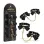 Temptasia Ardor Wrist and Ankle Restraints Black With Bow