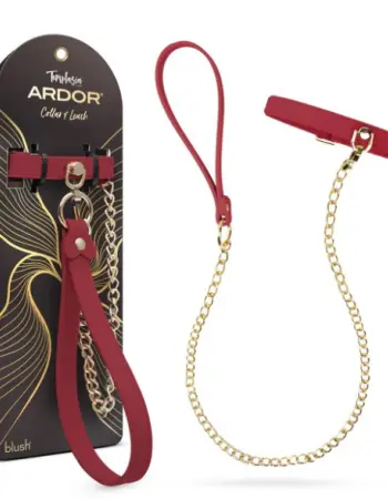 Temptasia Ardor - Collar and Leash - Red