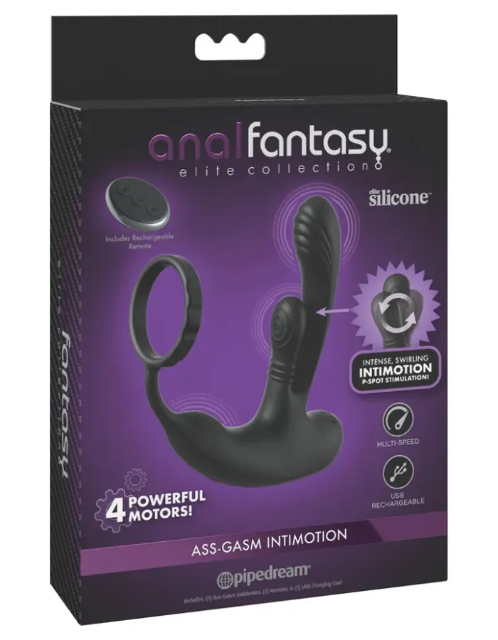 Anal Fantasy Elite Ass Gasm Intimotion - Black