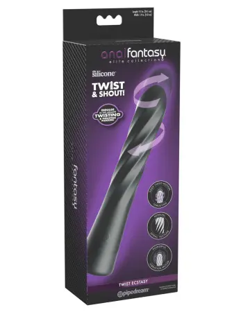 Anal Fantasy Elite Twist Ecstasy - Black