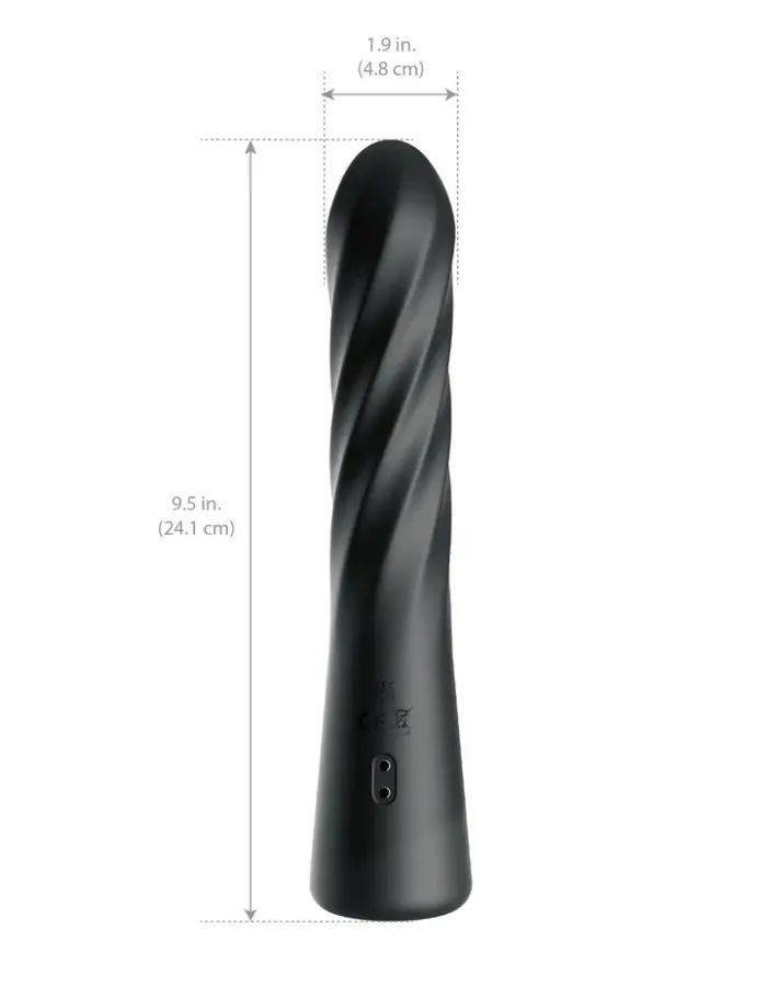 Anal Fantasy Elite Twist Ecstasy - Black