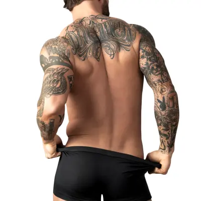 Eco Cozy Pouch Short - Large - Black