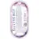 Cotton Candy - Glitter Boy 6.5" Suction Cup Dildo - Clear
