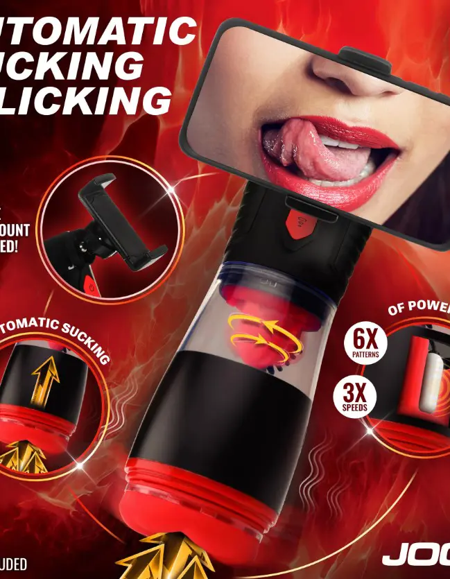 Blow Job Sucking Licking Vibrating Masturbator