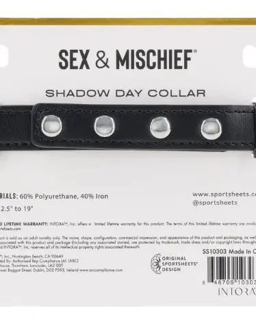 Shadow Day Collar - Black