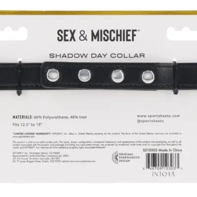 Shadow Day Collar - Black