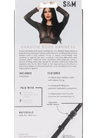 Shadow Body Harness - Black