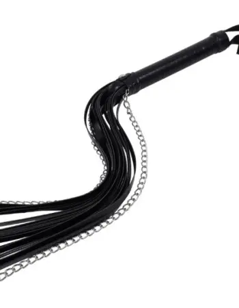 Shadow Chain Flogger - Black