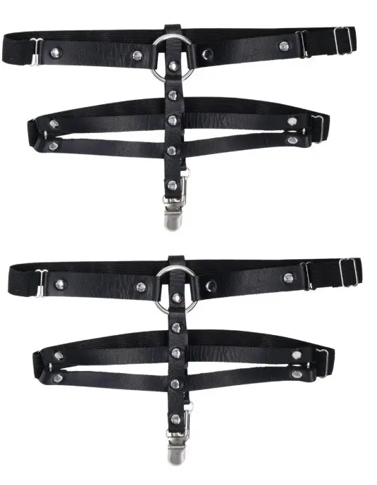 Shadow Garters - Black