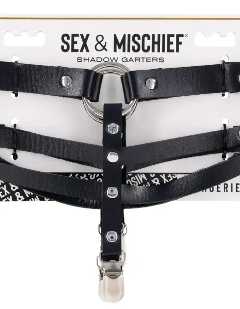 Shadow Garters - Black