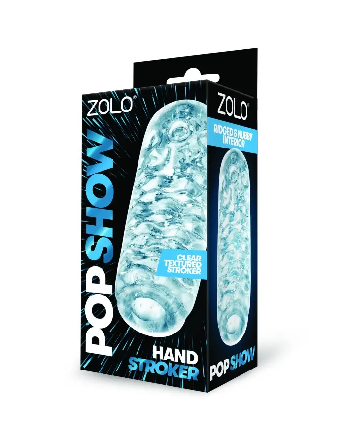 Zolo Pop Show Stroker - Clear