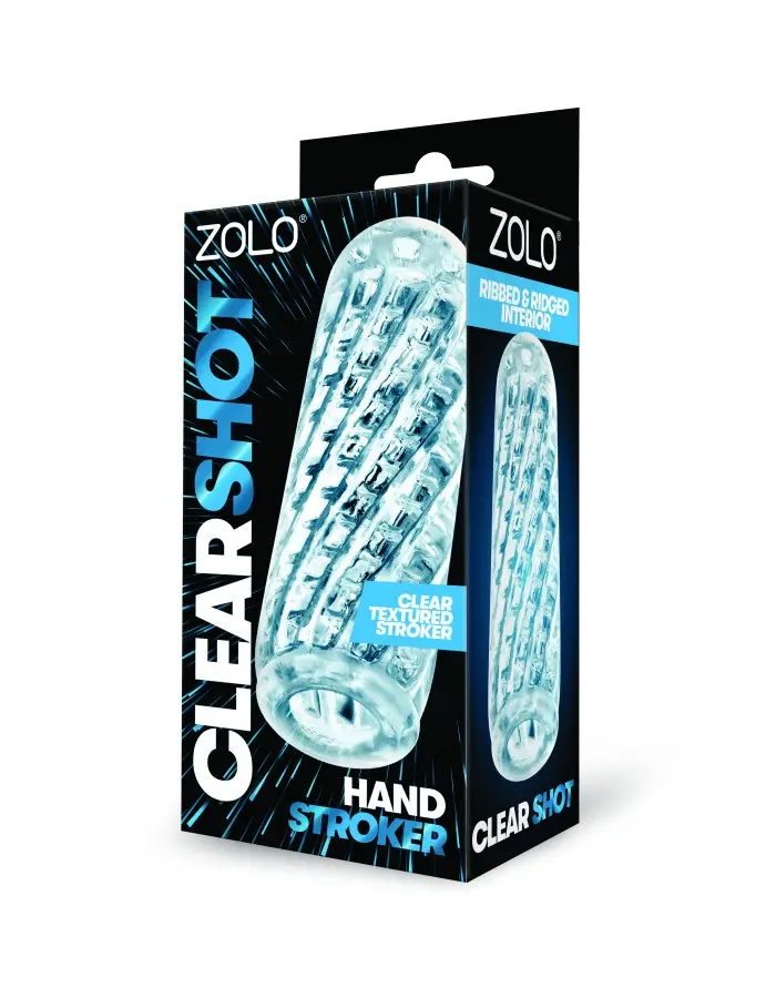 Zolo Hand Stroker Clear Shot Stroker