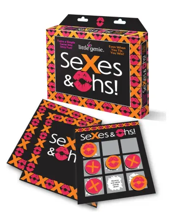 Sexes and Oohs Sexy Tic Tac Toe Scratch Off Game