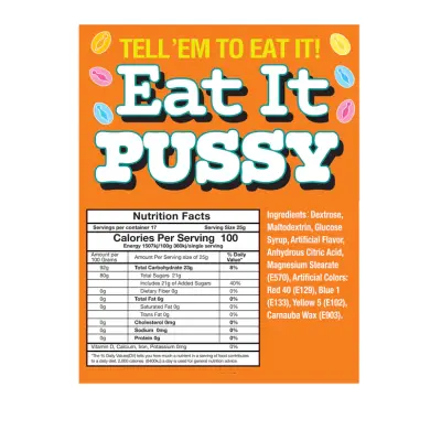 Eat It Pussy Candy 3oz Bag