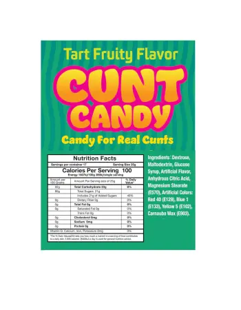 Cunt Candy 3oz Bag