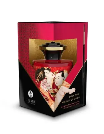 Edible Body Paint Sparkling Strawberry Wine
