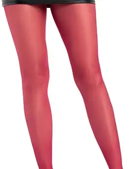 Lycra Sheer to Waist Support Pantyhose - Os - Burgundy