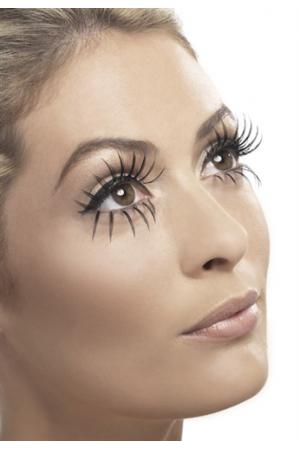 Gothic Manor Ghost Bride Eyelashes- Black