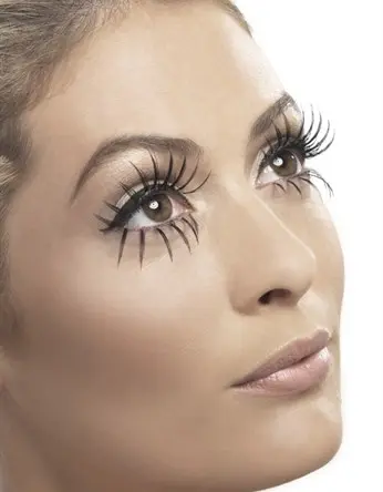 Gothic Manor Ghost Bride Eyelashes- Black