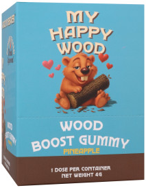 Wood Boost Gummy for Him 12 Pack Display Pineapple