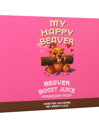 Beaver Boost Juice for Her 12 Pack Display Forbidden Fruit