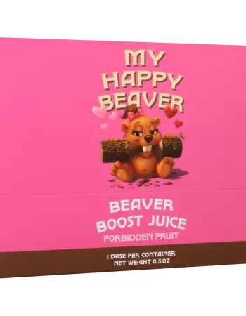 Beaver Boost Juice for Her 12 Pack Display Forbidden Fruit