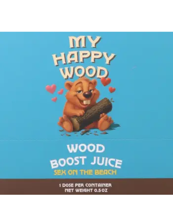 Wood Boost Juice for Him 12 Pack Display Sex on the Beach