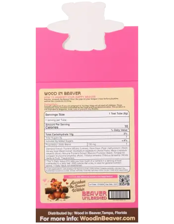 Beaver Boost Rocks for Her 12 Pack Display Peach Please