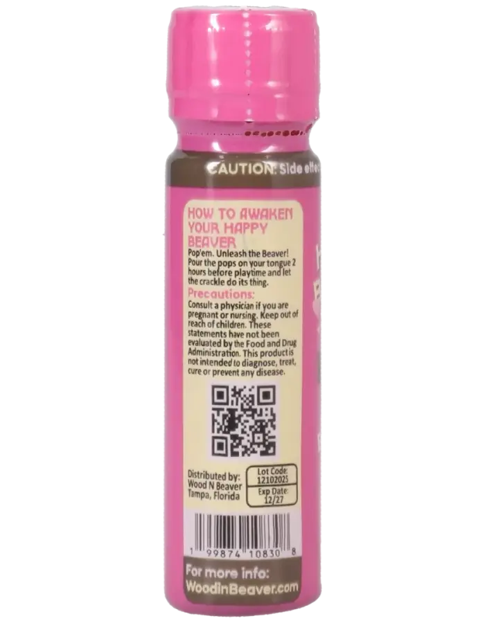 Beaver Boost Rocks for Her 12 Pack Display Peach Please