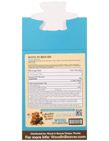 Wood Boost Rocks for Him 12 Pack Display Wild Melon