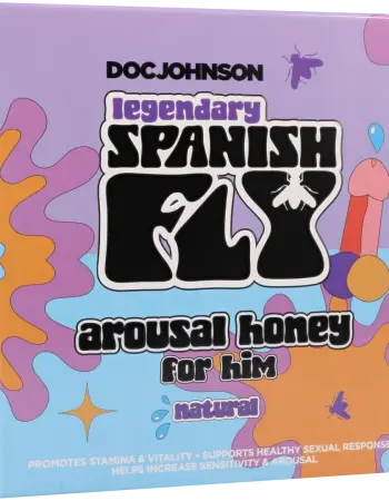 Spanish Fly Arousal Honey for Him 12 Pack Display Natural Honey