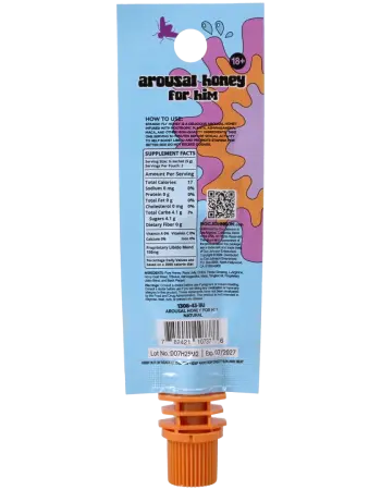 Spanish Fly Arousal Honey for Him 12 Pack Display Natural Honey