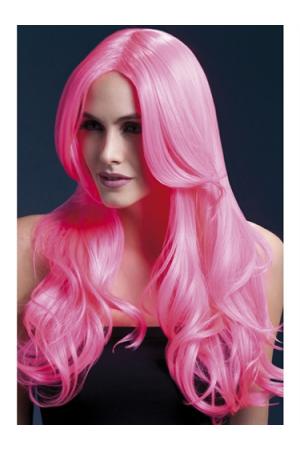 Khloe Wig - Neon Pink