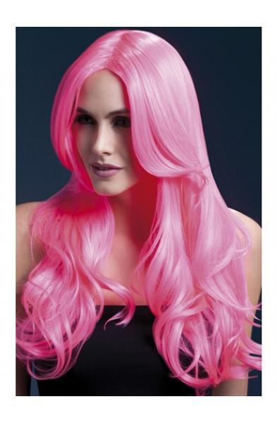 Khloe Wig - Neon Pink