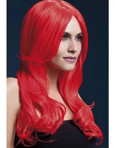Khloe Wig - Neon Red