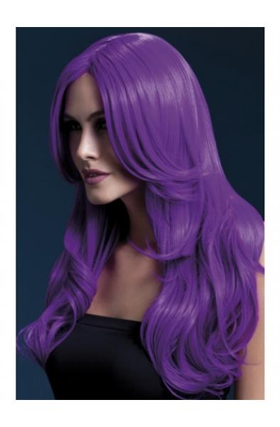 Khloe Wig - Neon Purple