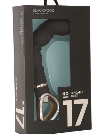 No. 17 Power Contour Vibrator Ribbed - Black