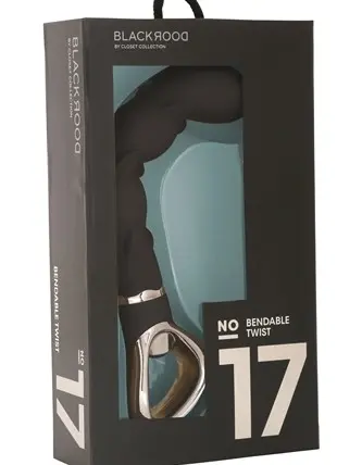 No. 17 Power Contour Vibrator Ribbed - Black